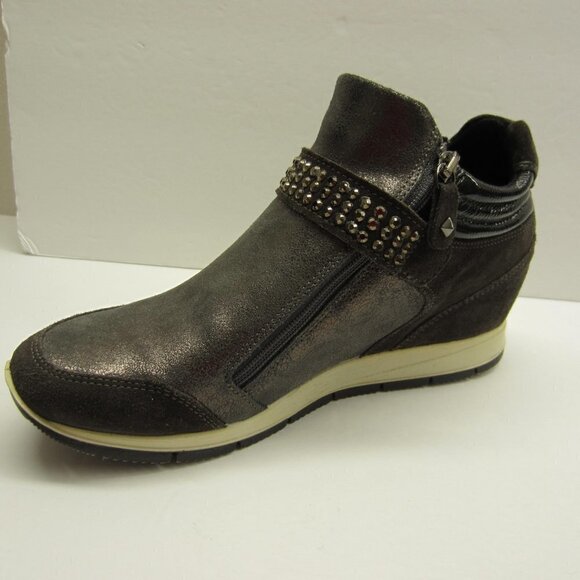 IMAC Vera Pelle Ankle Boot Women's EU38/US 7.5 Made in Italian/with side zip - Picture 4 of 12